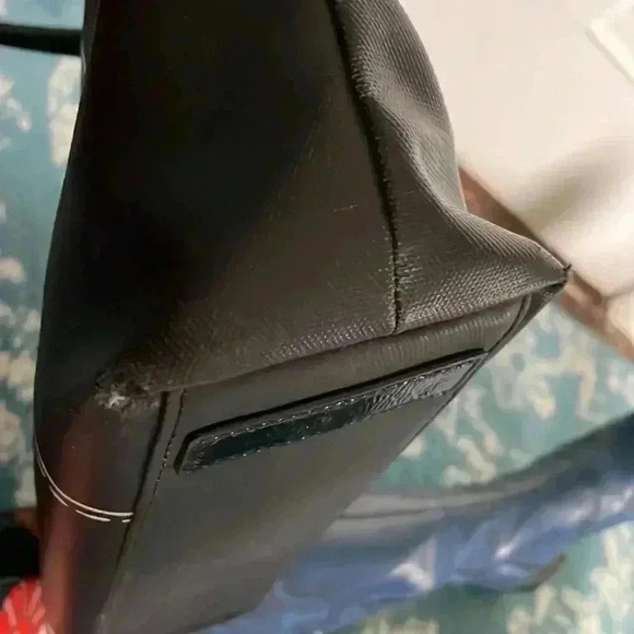 Kate, spade hand drawn button leather tote - Picture 9 of 10